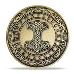 Norse Viking Symbol Coin Set - 5 Talismans