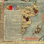 Antique Reprint: Olaus Magnus Sea Map, 1527-39