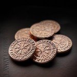 Viking Runic Compass Double-Sided Coin Mold