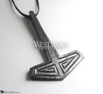 Viking Thor's Hammer Mjolnir Pendant - Hand-Forged