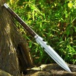Custom Viking Spear - Handmade Carbon Steel Blade