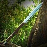 Custom Viking Spear - Handmade Carbon Steel Blade