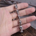 Men's Heavy Stainless Steel Skull Necklace