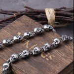 Men's Heavy Stainless Steel Skull Necklace