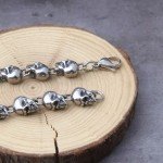 Men's Heavy Stainless Steel Skull Necklace