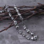 Men's Heavy Stainless Steel Skull Necklace