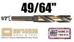 Premium Norseman/Viking High-Speed Drill Bit 49/64