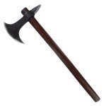 Medieval Viking Battle Axe - Handmade Carbon Steel