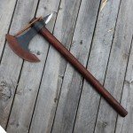 Medieval Viking Battle Axe - Handmade Carbon Steel