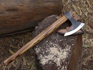 21" Handmade Viking Axe with Sheath