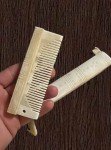 Viking Bone Comb with Matching Lock Case