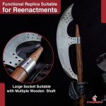 Battle Ready Viking Axe Head - High Carbon Steel