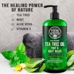 Viking Revolution Men's Tea Tree Body Wash Set