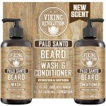 Viking Revolution Palo Santo Beard Wash & Conditioner Set