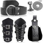 5-Piece Viking Knight Armor Set for LARP or Costume