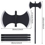 Viking-Style Battle Axe Prop for Cosplay Events