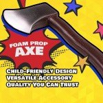 Norseman Cosplay Foam Axe Prop for Kids & Adults