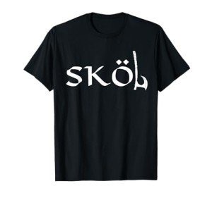 Vikings Axe Heritage Skol Warriors T-Shirt