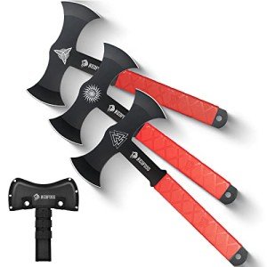 NedFoss Viking Throwing Axe and Tomahawk Set