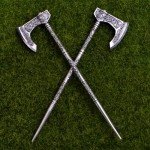 Retro Viking Hair Sticks for Women - 2 Pack