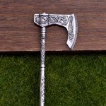 Retro Viking Hair Sticks for Women - 2 Pack