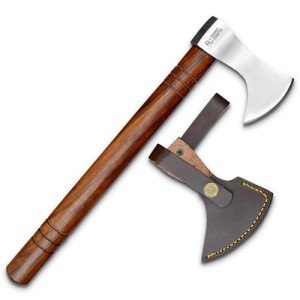 Lightweight Viking Throwing Axe with Sheath