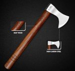 Lightweight Viking Throwing Axe with Sheath