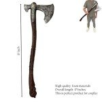 36.5" Fantasy Viking Foam Axe for Cosplay