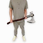 36.5" Fantasy Viking Foam Axe for Cosplay