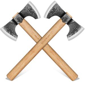 Norseman Double-Sided Throwing Axe Set - 2 Pack