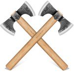 Norseman Double-Sided Throwing Axe Set - 2 Pack