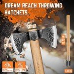 Norseman Double-Sided Throwing Axe Set - 2 Pack