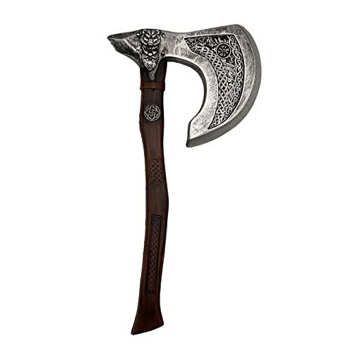 Viking Shield Axe Toy for Warrior Costume Play