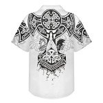 Men's Norse Mythology Viking 3D Print Hawaiian Shirt