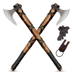 Ragnar Lothbrok Viking Axes - Hand-Forged Steel