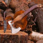 Viking Axe with Sheath - Handmade Hunting Tool