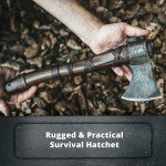 Norse Tradesman 14" Viking Throwing Axe with Sheath