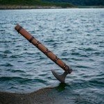 Handmade Carbon Steel Viking Axe with Leather Sheath