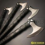 Ragnar Lothbrok Hand Forged Viking Battle Axe