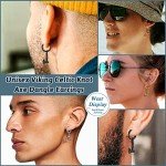 Viking Axe Earrings – Stainless Steel Drop Charms