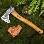 NedFoss 13" Valkyrie Viking Axe with Leather Sheath