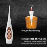 NedFoss 13" Valkyrie Viking Axe with Leather Sheath