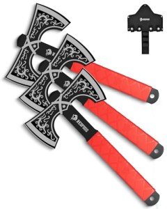 NedFoss Viking Throwing Axe Set - 3 Pieces