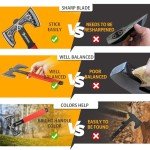 NedFoss Viking Throwing Axe Set - 3 Pieces