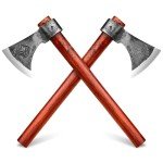 NEDFOSS 16-inch Viking Throwing Axes - 2 Pack