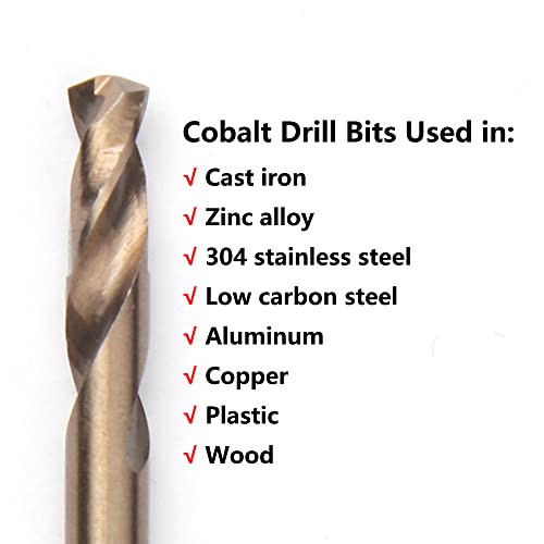 Norseman Cobalt Drill Bit Set - 20PCS
