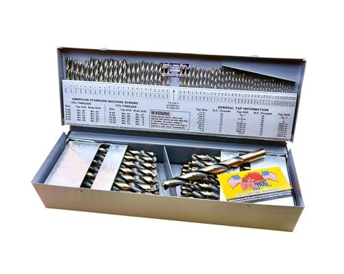 Norseman 115-Piece Hi-Molybdenum M7 Drill Bit Set