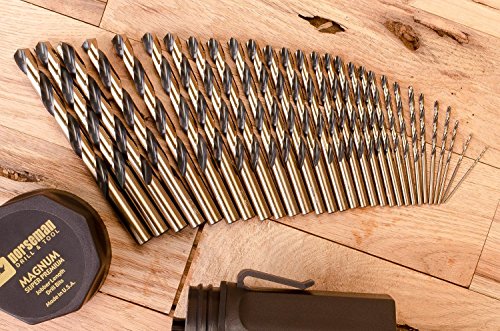 Norseman Black & Gold Jobber Drill Bit Set