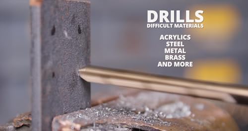 3/8" Cobalt Stepped Point Drill Bit by Drill America