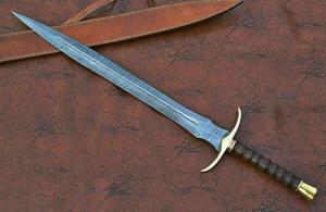 Viking Ranger Sword - Battle Ready Damascus Steel